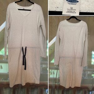 Old Navy Medium Tall Sweater Dress with Draw String.